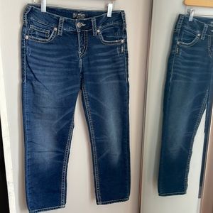 Silver Suki Mid Capri